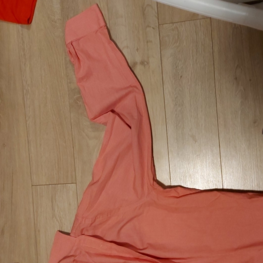 Tommy Hilfiger pink button up shirt - Picture 3 of 5